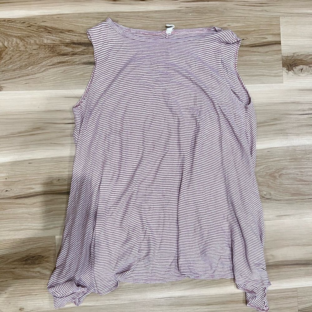 Elan Loose Fit Striped Tank Top Women’s Large